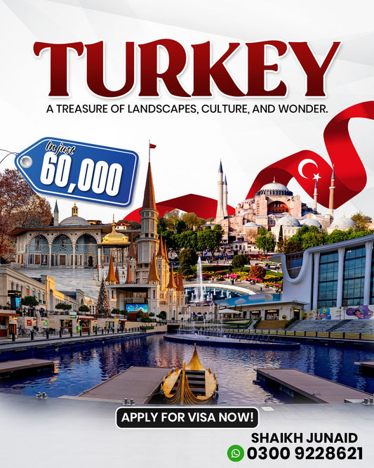 Turkey Visit Visa (Sticker Visa)